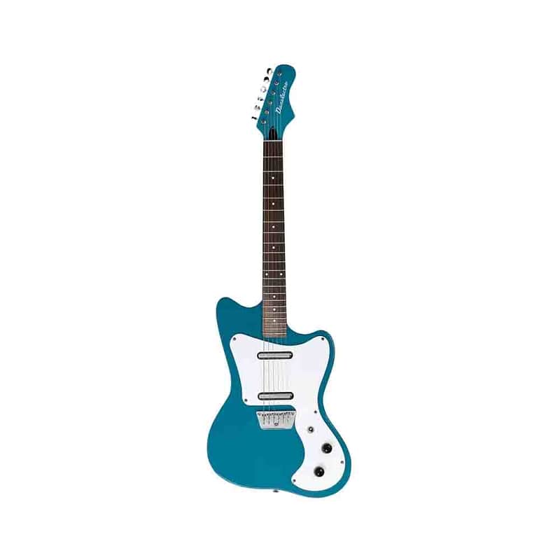 Danelectro D67-AQUA ‘67 DANO Series Offset Body Shape 6-String Electric Guitar image 1