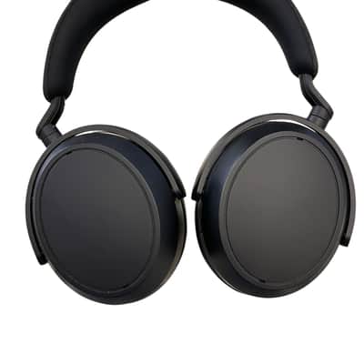 SENNHEISER Momentum 4 Wireless Headphones - Bluetooth Headset for Crystal-Clear Calls with Adaptive Noise Cancellation, 60h Battery Life, Customizable Sound and Lightweight Folding Design, Black image 1