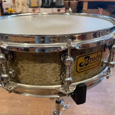 90s Brady 14"x4,5" Jarrah-Ply Snare Drum image 2