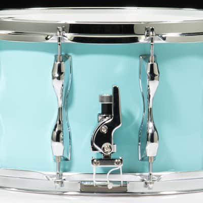 Yamaha Recording Custom 14x8 Snare Drum - Surf Green image 2