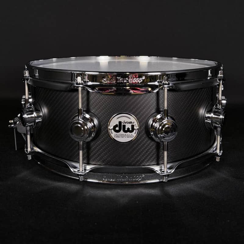DW 14" x 5.5" Collector's Series Carbon Fiber Snare Drum image 1