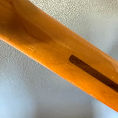 Fender American Select Carved Top Koa Telecaster 2012 - Sienna Edge Burst image 11