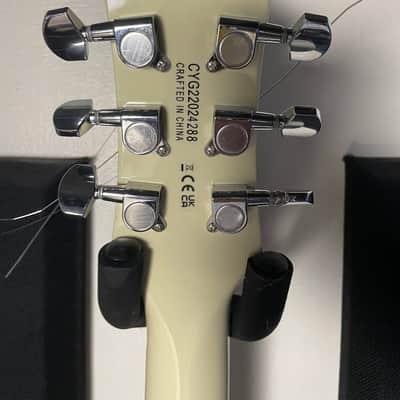 Gretsch G5222 Electromatic Double Jet BT with V-Stoptail 2022 - Present - Vintage White image 6