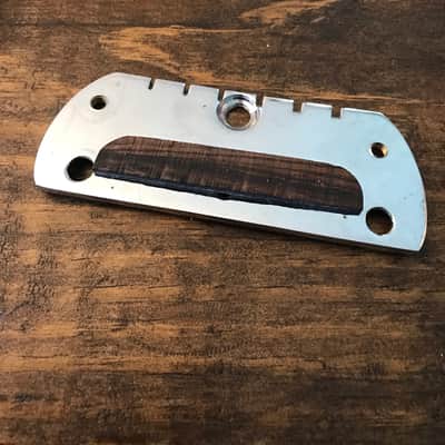Danelectro U2 1959 Bridge Original Part Rosewood Saddle image 1
