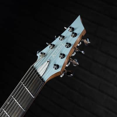 Kiesel Guitars Solo Custom 8 String Electric Guitar (Light Blue) USED image 4