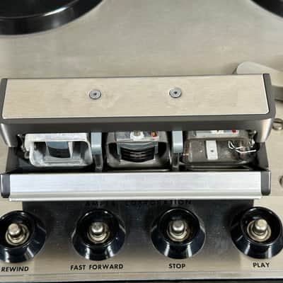 Ampex 351-2 Reel To Reel Transport Magnetic Tape Recorder w/ Original Case image 6