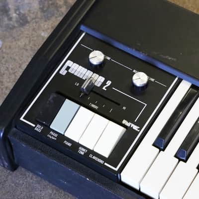 1970s Univox Compac 2 CP-200B Vintage Combo Organ Keyboard Synth Mini Korg - Excellent Condition! image 4
