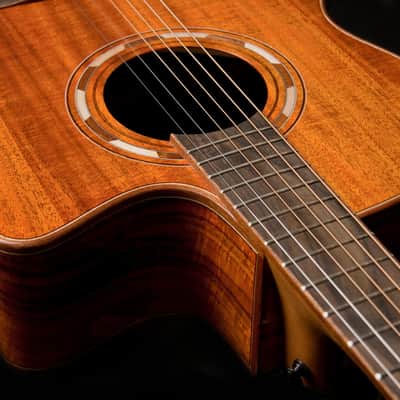 Washburn Comfort Deluxe 55 Series G55CE Acoustic-Electric - Koa (WCG55CE-O-U) image 5
