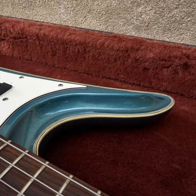 Teisco Spectrum 5 1990s Metallic Blue Made in Japan image 14
