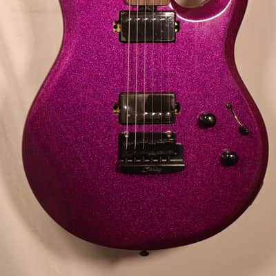 Sterling by MusicMan Luke LK100 Purple Sparkle Steve Lukather Model ST-LK100-PSK-R2 image 2