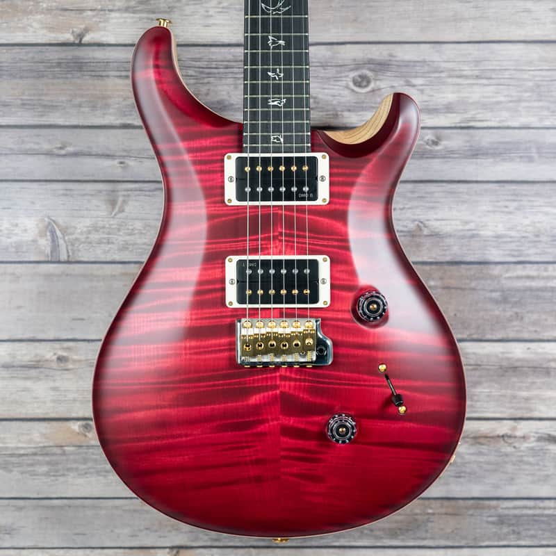 PRS Wood Library Custom 24 Electric Guitar | Angry Larry | 10-Top Flame | Brand New | $95 Worldwide Shipping!