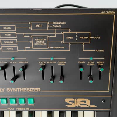 SIEL CRUISE vintage analog synthesizer image 6