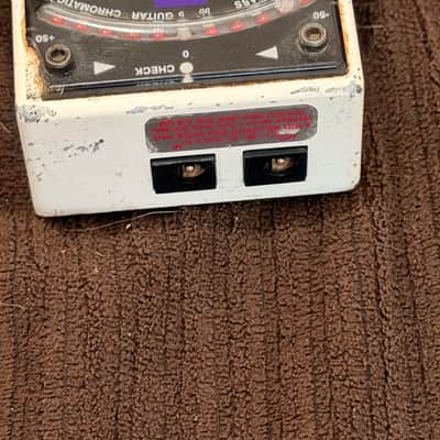 Boss TU-2 Chromatic Tuner (Dark Gray Label) 1998 - 2009 - White image 5
