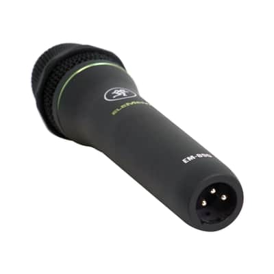 Mackie EM-89D Vocal Live Sound or Studio Recording Dynamic Microphone+Cable+Clip image 4