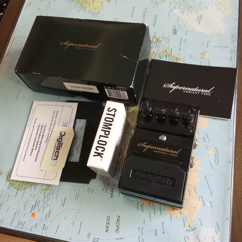 DigiTech Supernatural Stereo Ambient Reverb Pedal | Reverb Canada