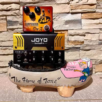 Joyo BanTamP JackMan JDC Signature José de Castro “ JOPI”  20-Watt Tube Guitar Head & COMPDRIVER Pedal Signed by Jopi image 10