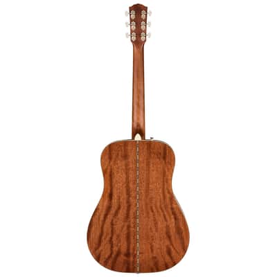 Fender PD-220E Dreadnought w/ Case - Natural image 8