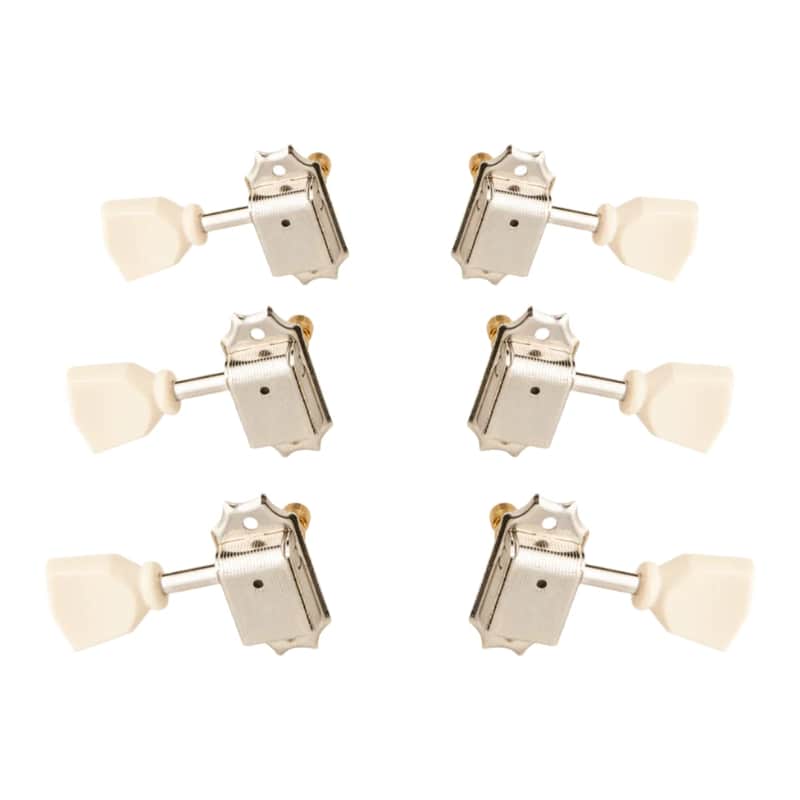 PRS Vintage Style Tuning Machine Set - Nickel, Set of 6 image 1