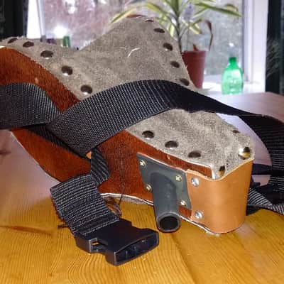 Parts for Uilleann Pipes: 2x Bellows + 1x Sheepskin Bag + Chanter + Reeds etc. image 6