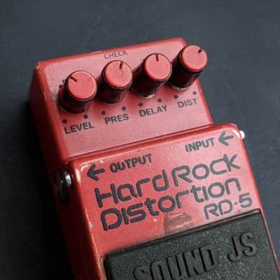 Sound JS RD-5: Hard Rock Distortion - RARE vintage soviet pedal, Made in USSR 90s image 3
