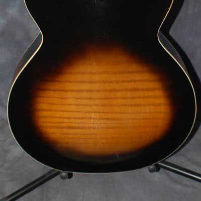 1962 Truetone by Kay N1 Archtop Electric Pancake Case Pickup Neck Reset Pro Setup Original Case image 9