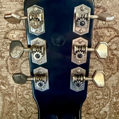Rickenbacker B-6 Electro Lap Steel 1939 - black Bakelite and silver image 7