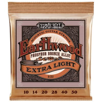 ERNIE BALL 2150 Acoustic Slinky Extra 010-050 Phosphor Bronze Saiten für Westerngitarre image 1