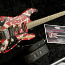 Fender Custom Shop Eddie Van Halen Signature Frankenstein 2007 - Red/White/Black