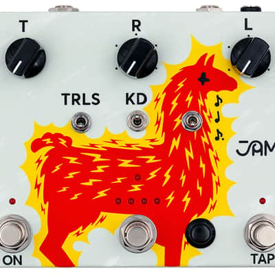 New JAM Pedals Delay Llama Xtreme Guitar Pedal w/ CTRL Box Remote Controller image 2