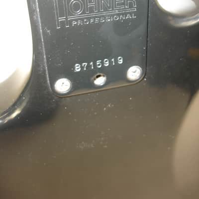 Hohner ST Scorpion Electric Guitar, Black image 13