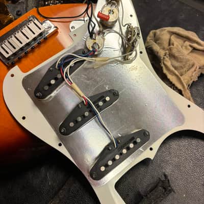 1994 Fender 40th Anniversary American Standard Stratocaster with Maple Fretboard Brown Sunburst image 24