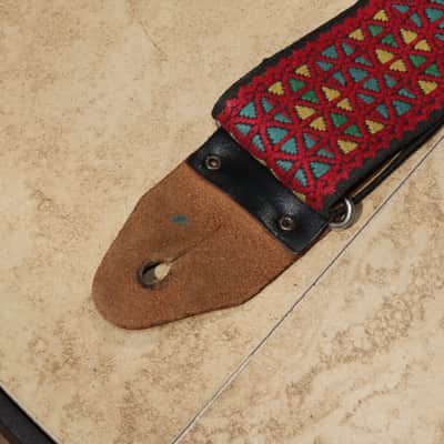 Ace Wood Stock Woven Guitar Strap 1960's image 5