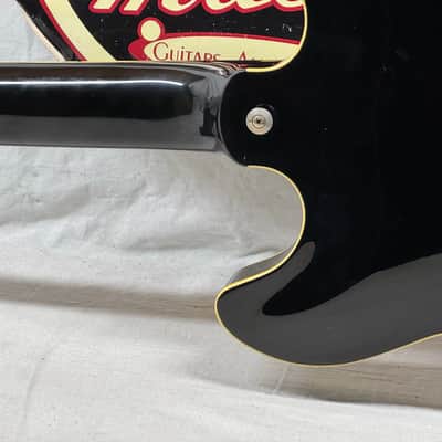 Yamaha Super Axe SA-2100 SA2100 Semi-Hollowbody Guitar with Epiphone Case - MIJ Made In Japan - Black image 13