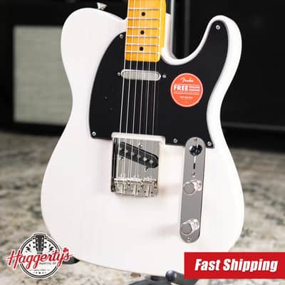 Squier Classic Vibe '50s Telecaster Electric Guitar - White Blonde image 1