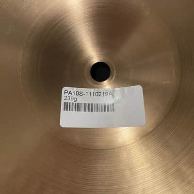 Meinl 10" Pure Alloy Splash Cymbal 2017 - Present - Traditional image 4