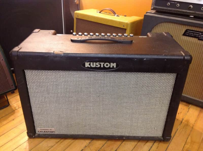 Kustom Quad 100 DFX Combo Guitar Amplifier  Black image 1