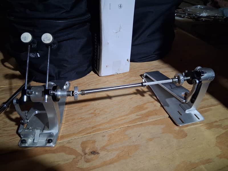 Trick PRO1V2BF Pro 1V Bigfoot Double Bass Drum Pedal 2010s - Silver image 1