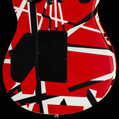 EVH Wolfgang Special Striped Series Red, Black, and White (942) image 2