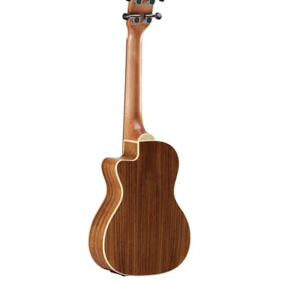 Alvarez AU90CCE Artist Concert Cutaway Acoustic-Electric Ukulele (Natural Satin) image 3