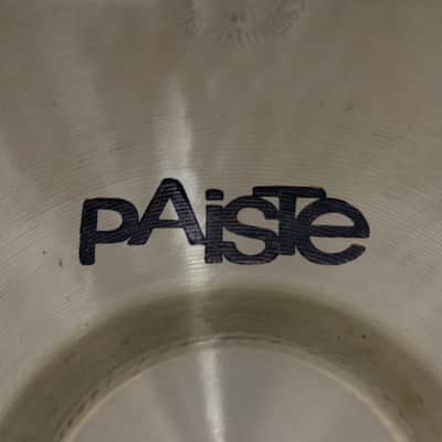 Paiste 18" Sound Creation Short Crash 1550 grams 8 Rivets 1978 image 8