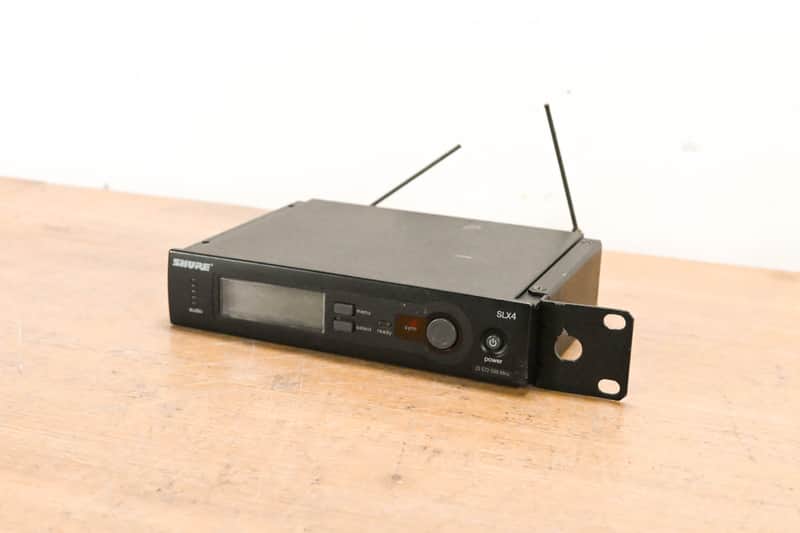 Shure SLX4 Wireless Receiver - J3 Band: 572-596 MHz (NO POWER SUPPLY) CG012C0 image 1