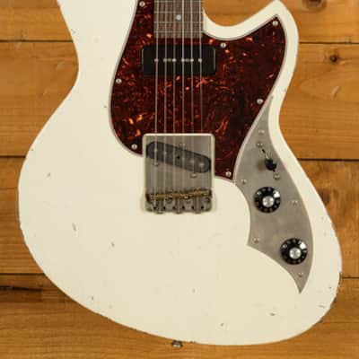 Novo Select Serus T | Olympic White - Tortoise Shell Pickguard image 3