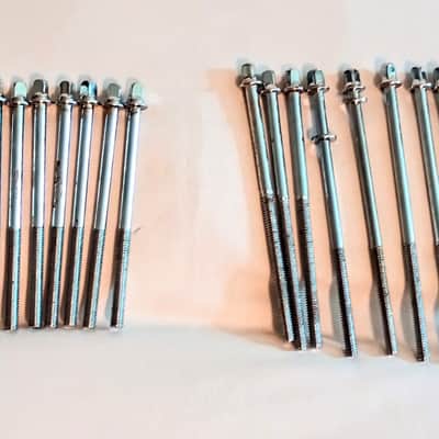 UNMARKED TENSION RODS LOT - CHROME - FREE SHIP TO C-USA! image 2
