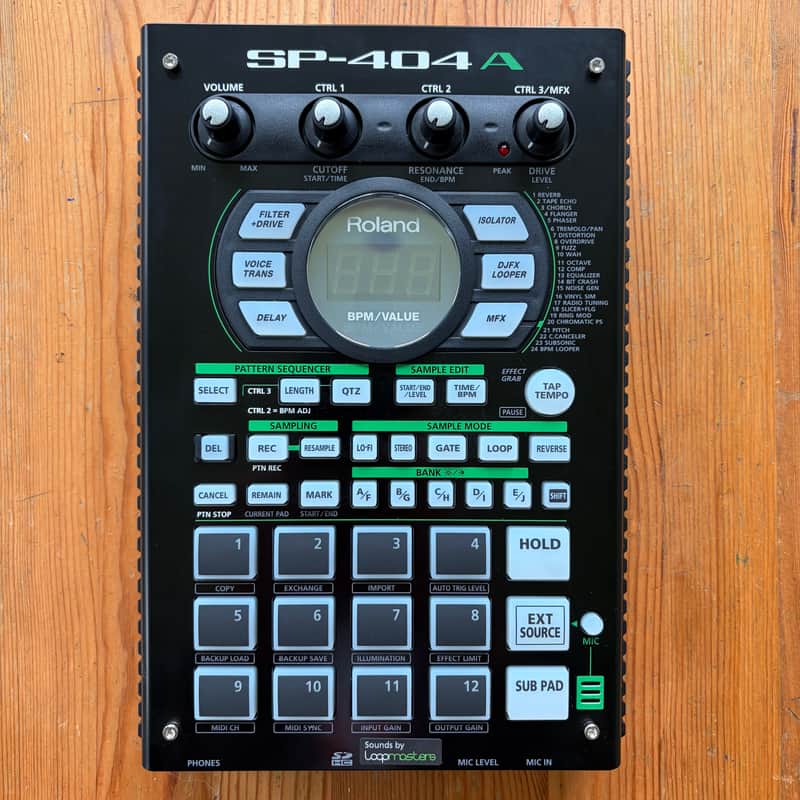 Roland SP-404A Linear Wave Sampler 2017 - Present - Black image 1
