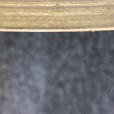 60s – 70s Zildjian Top / pre-Sabian Zil Co by AZ Co Bottom  14” hi hats image 5
