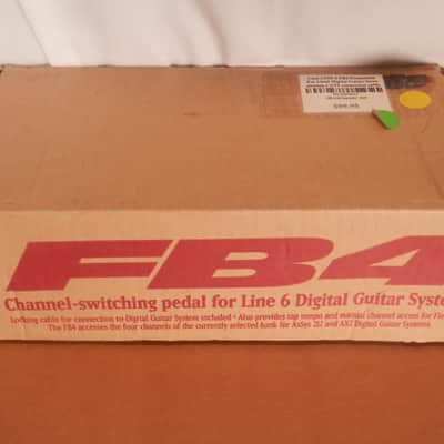 Line 6 FB4 4-Button Footswitch Channel Switching Pedal for Line 6 Guitar Systems image 7