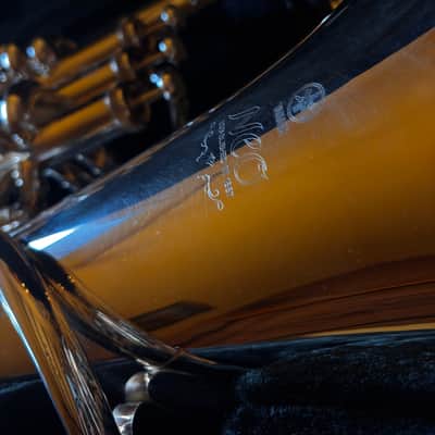 Euphonium (tenor tuba) Yamaha Neo YEP-642Sii 2024 - Silver Plated image 3