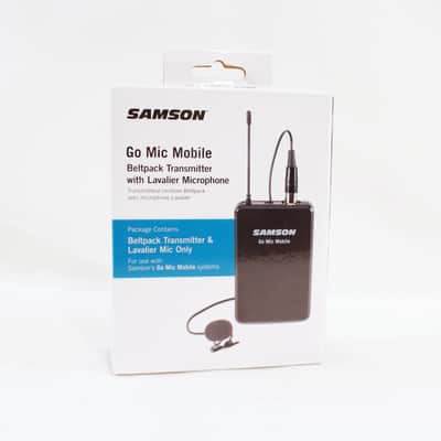 Samson Go Mic Mobile Professional Lavalier Wireless System w/ Go Mic Mobile Beltpack Transmitter/Lavalier Microphone image 6