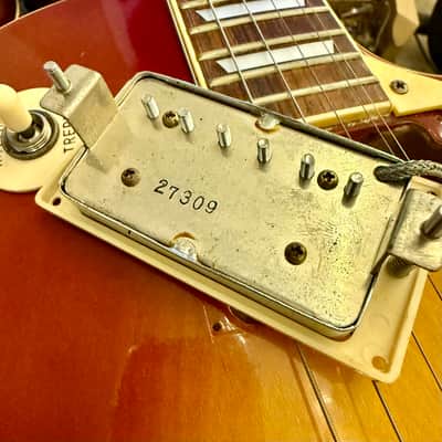 Greco EG-500 Les paul Singlecut standard 1977 - Cherry sunburst original vintage MIJ Japan fujigen image 8