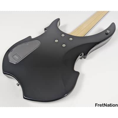 Warwick RockBass Vampyre 5-String Bass Solid Black MEC Active 2-Band 9.72 Pounds RB D 561288-21 image 11